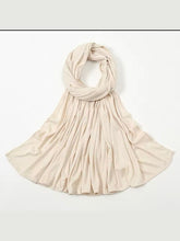 Ribbed jersey Hijabs Sand Pink