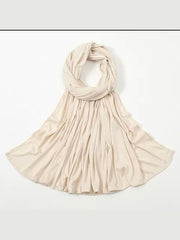 Ribbed jersey Hijabs Sand Pink