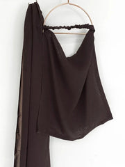 Niqab & Hijab Set -Dark Chocolate