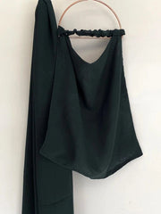 Niqab & Hijab Set - Bottle Green