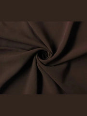 Georgette - Chocolate Brown