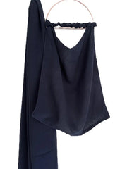 Niqab & Hijab Set -Navy Blue