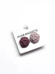 Matte Hijab Magnets (Rose) - Sierra