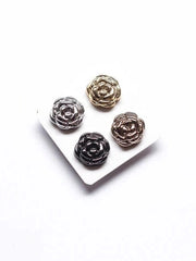 Metallic Hijab Magnets (Rose) - Set of 4