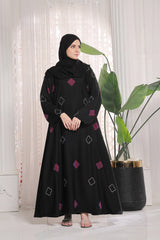 Muneeza Black Abaya