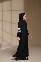 Blaze Black Abaya