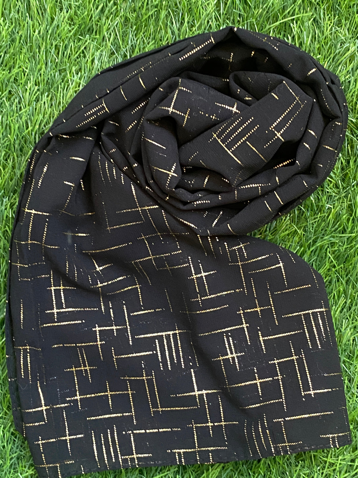 Georgette Foil Hijab