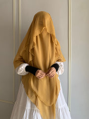 Princess Khimar mustard