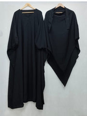 Khimar + Abaya Set Black