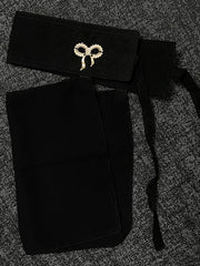 Saudi Niqab Bow Latest Edition With Bukram 10 inches