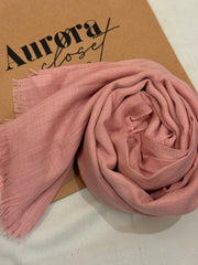 Turkish Lawn Hijab - Light Pink