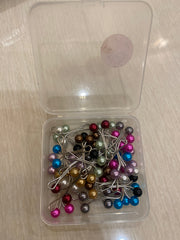 Packet of 35 pieces Cherry Hijab clips