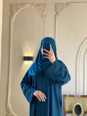 Premium Midnight Ocean ( Premium Nida Fabric )