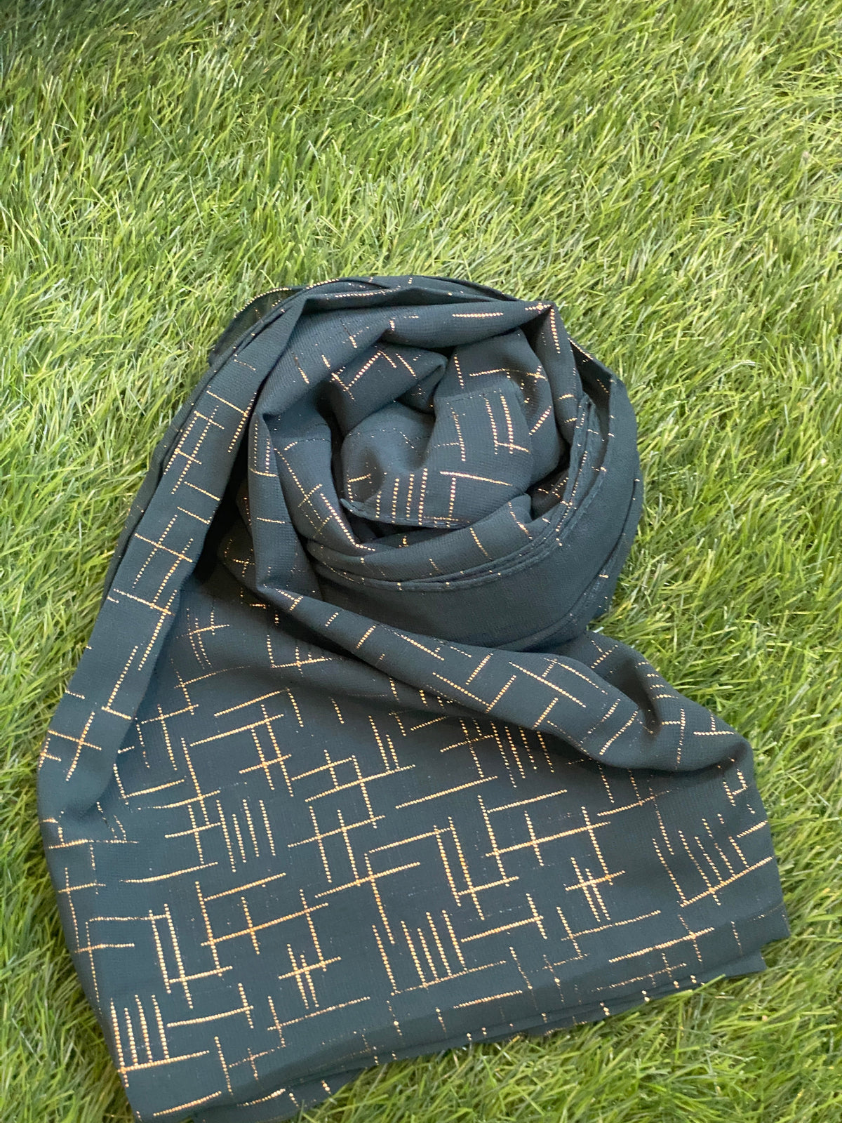 Georgette Foil Hijab