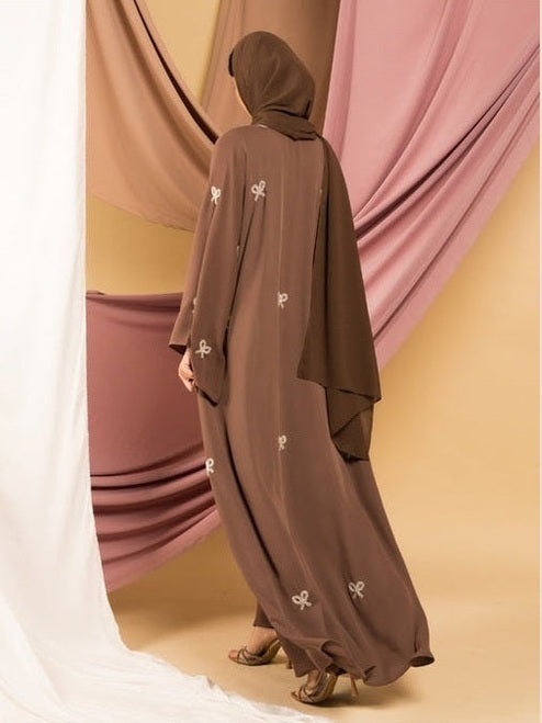 Trending HandWork Bow Abaya Premium Quality ( Limited Stock +  FREE SHIPPING NOW)