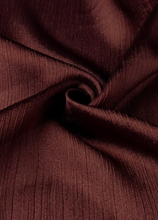Crinkle Silk Hijabs - Rust