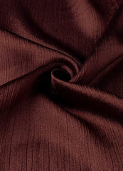 Crinkle Silk Hijabs - Rust