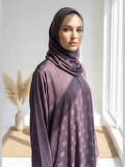Allure Plum Abaya