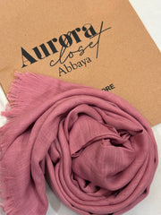 Turkish Lawn Hijab - Victoria Rose Pink