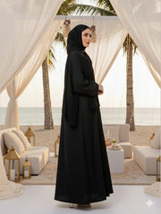 Sumaira Premium Black Abaya ( Limited Stock )
