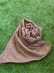 Georgette Foil Hijab