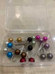 Packet of 10 pieces Cherry Hijab clips