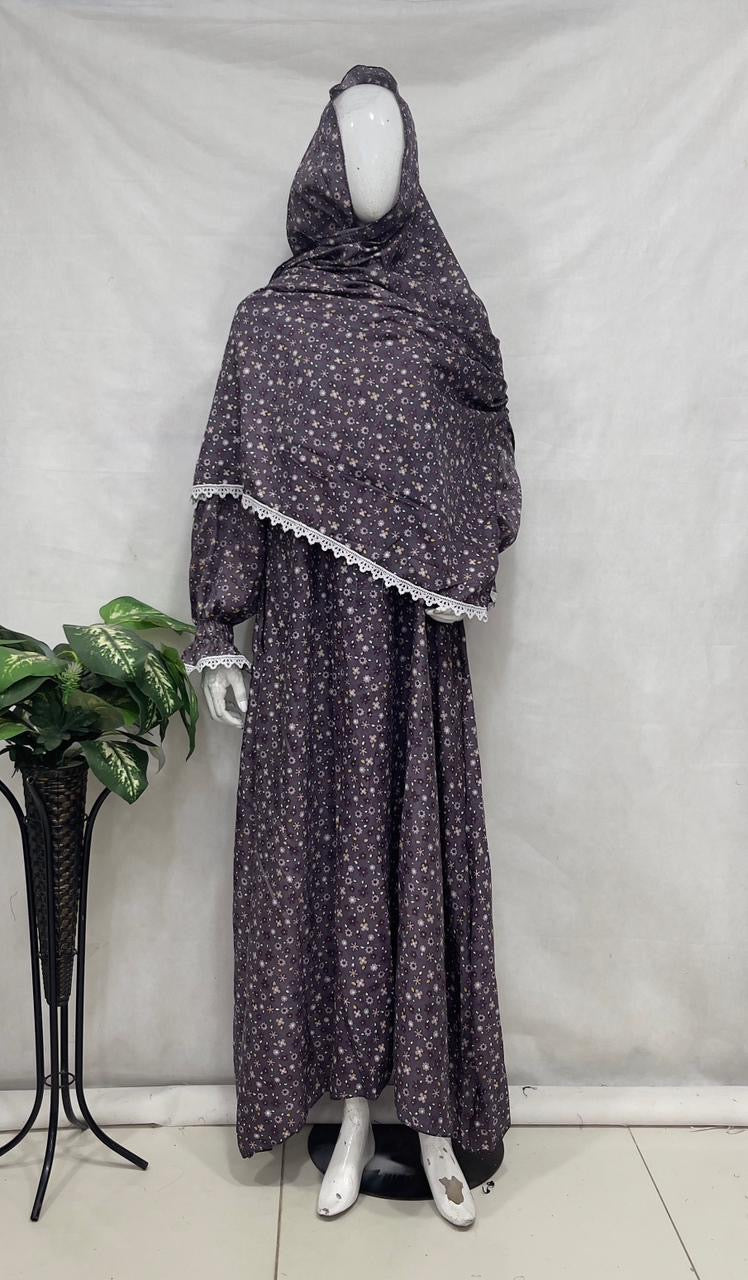 Arabic New Trending Prayer Dress Abaya By Aurora D21