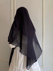 Princess Khimar Navy Blue