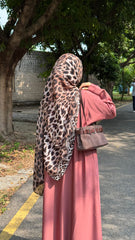 Premium Kashmiri Pink With Printed scarf ( FLAT 60% OFF)