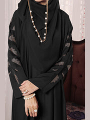 Black Leaf Abaya
