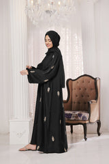Zohra Black Abaya