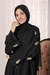 Zohra Black Abaya