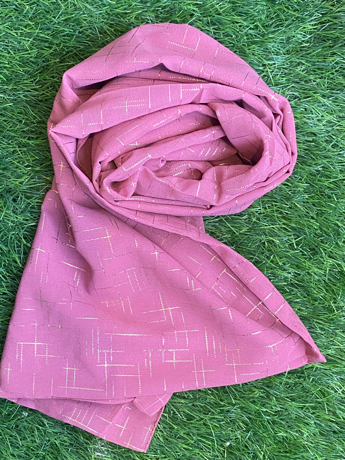 Georgette Foil Hijab