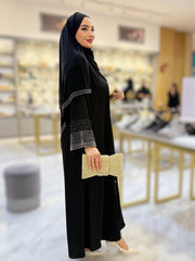 Zahra Elite Black Premium Abaya
