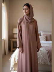 Premium Rose Abaya (50% OFF) Tiktok Fabric