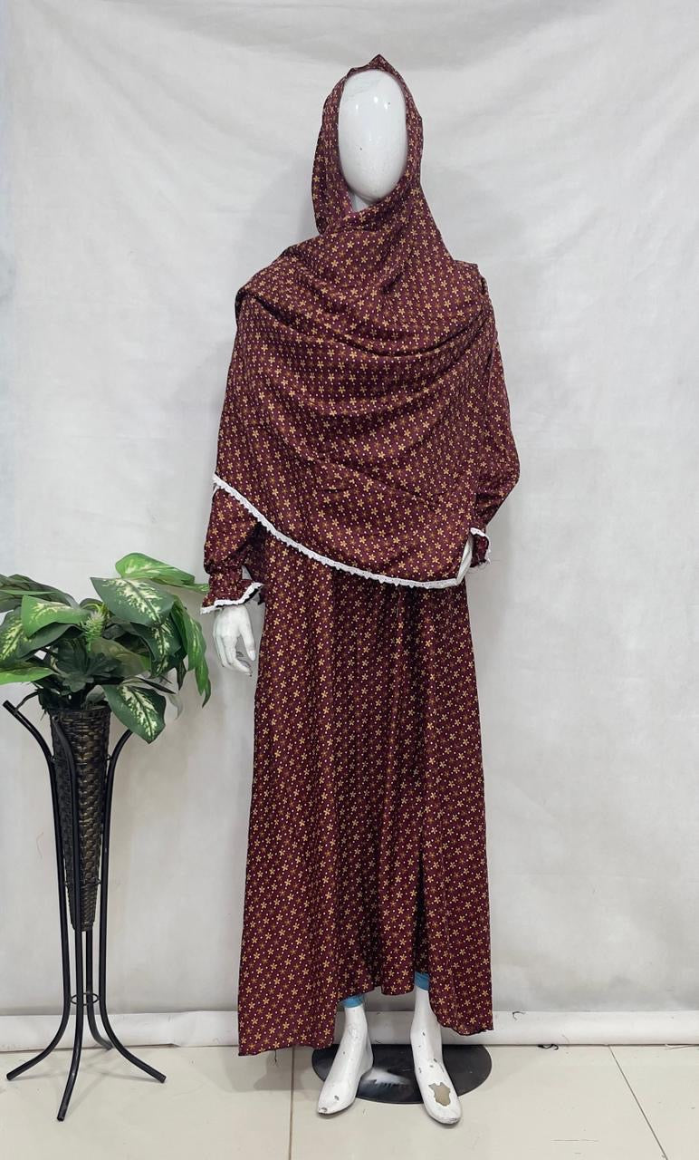 Arabic New Trending Prayer Dress Abaya By Aurora D15