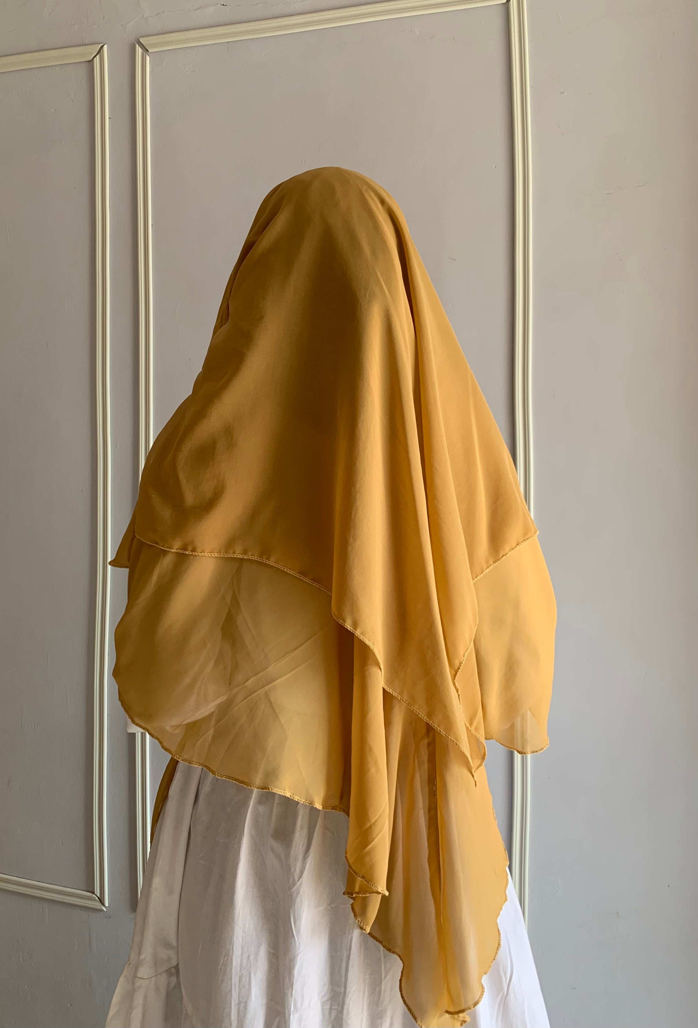 Princess Khimar mustard