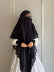 Princess Khimar Navy Blue