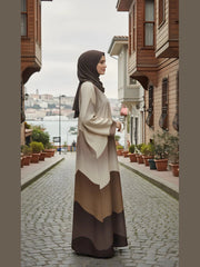 Elegance Buff Abaya