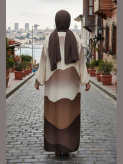 Elegance Buff Abaya