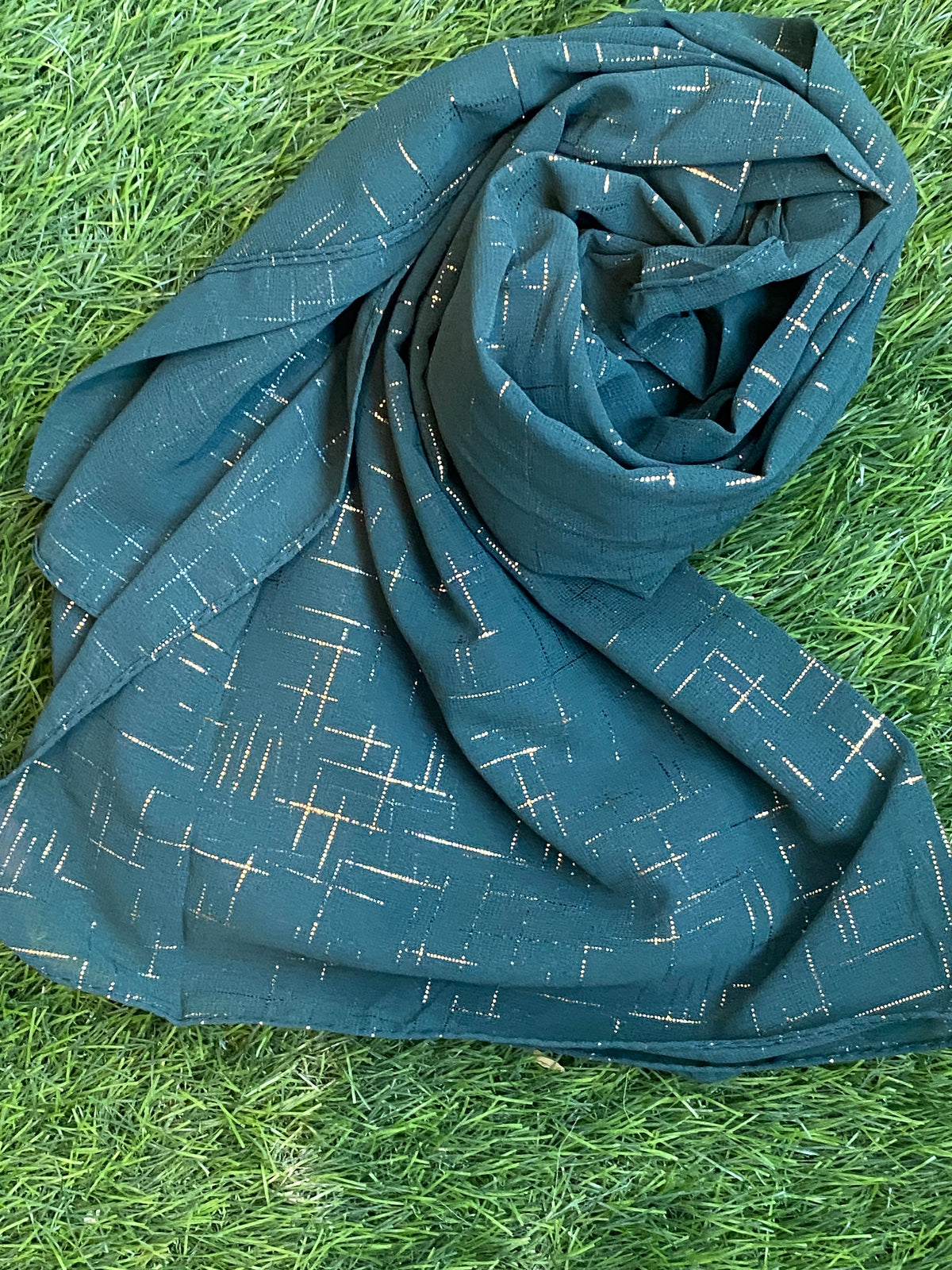 Georgette Foil Hijab