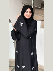 Trending HandWork Bow Abaya Premium Quality ( Limited Stock +  FREE SHIPPING NOW )