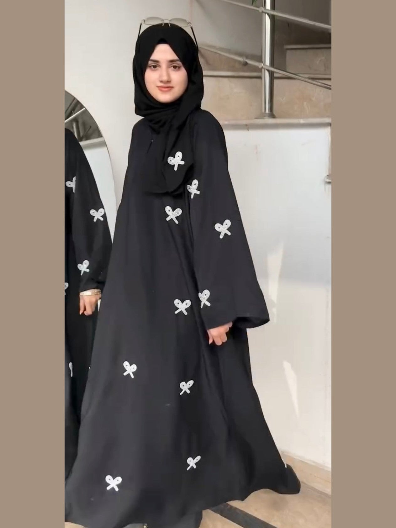 Trending HandWork Bow Abaya Premium Quality ( Limited Stock +  FREE SHIPPING NOW )