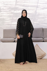 Grace Black Abaya