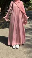 Rose Elegance Premium Basic Abaya ( Premium tiktok Fabric )