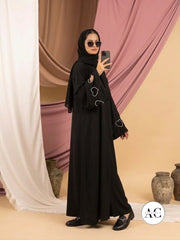 The HeartBeat Cut Out Abaya
