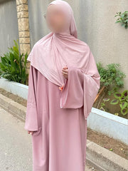 Premium Pink Basic Abaya (Best Seller )