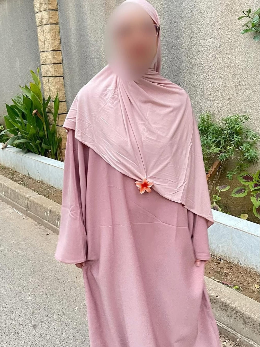 Premium Pink Basic Abaya (Best Seller )