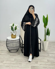Premium Jannah Abaya Front Open Style