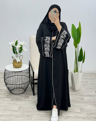 Premium Jannah Abaya Front Open Style